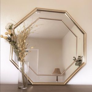 Large Vintage Gold Mirror